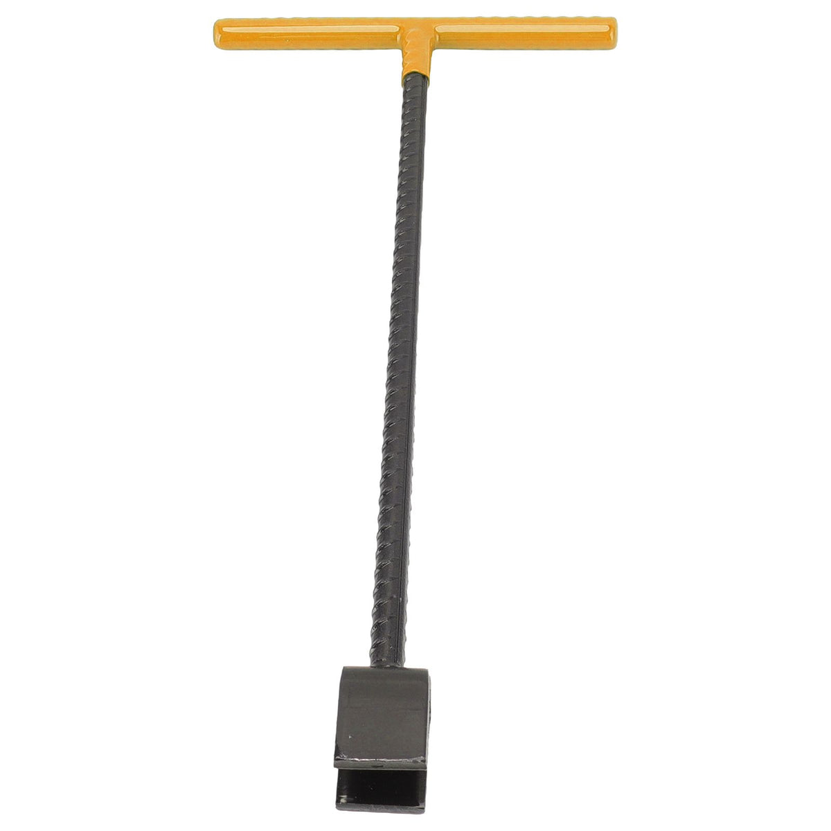 Steel Water Meter Key Wrench Multifunction T Handle Curb Key With 4 Way Utility Tool for Valves Faucets Yellow