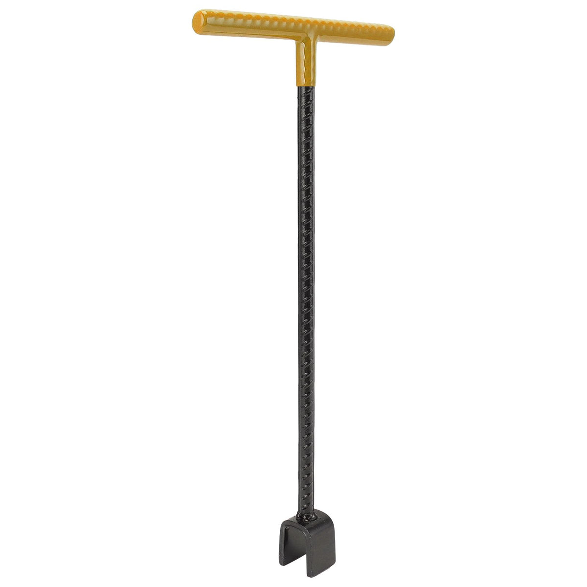 Steel Water Meter Key Wrench Multifunction T Handle Curb Key With 4 Way Utility Tool for Valves Faucets Yellow