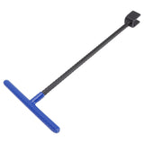 Steel Water Meter Key Wrench Multifunction T Handle Curb Key With 4 Way Utility Tool for Valves Faucets Blue - Extra Image