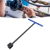 Steel Water Meter Key Wrench Multifunction T Handle Curb Key With 4 Way Utility Tool for Valves Faucets Blue