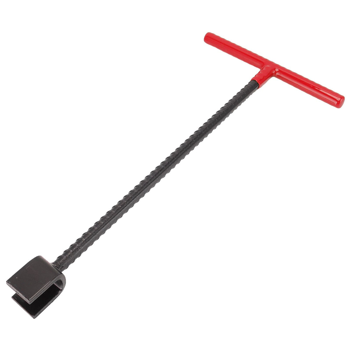Steel Water Meter Key Wrench Multifunction T Handle Curb Key With 4 Way Utility Tool for Valves Faucets Red