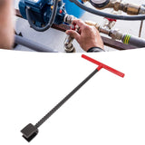 Steel Water Meter Key Wrench Multifunction T Handle Curb Key With 4 Way Utility Tool for Valves Faucets Red - Extra Image