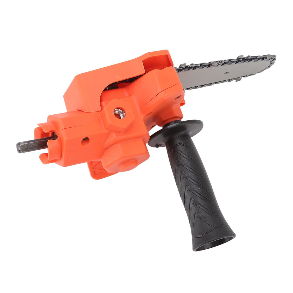 4in Mini Drill to Chain Saw Adapter Simple ABS Steel Portable Electric Chain Saw Converter Accessory for Electric Drill