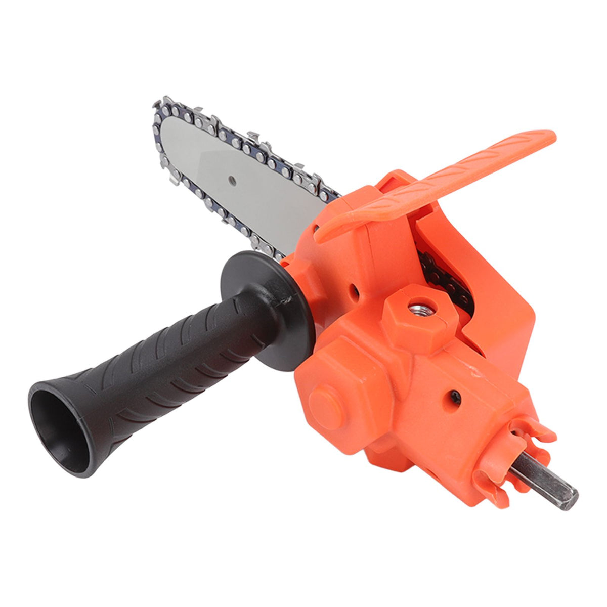 4in Mini Drill to Chain Saw Adapter Simple ABS Steel Portable Electric Chain Saw Converter Accessory for Electric Drill