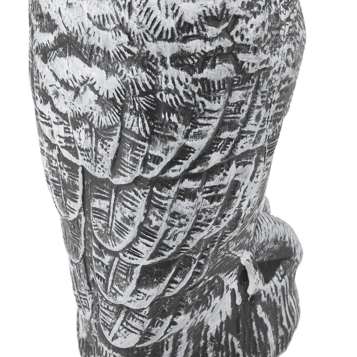 Solar Powered Owl Glowing Eyes Lifelike Appearance Waterproof Sun Resistant Bird Repeller for Home Garden Patio Fence