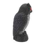 Owl Bird Deterrent Garden Plastic Red Eyes Owls to Keep Birds Away Fine Details Wear Resistant Owls to Keep Birds Away Cartoon Flaky Small Owl