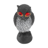 Owl Bird Deterrent Garden Plastic Red Eyes Owls to Keep Birds Away Fine Details Wear Resistant Owls to Keep Birds Away Cartoon Flaky Small Owl