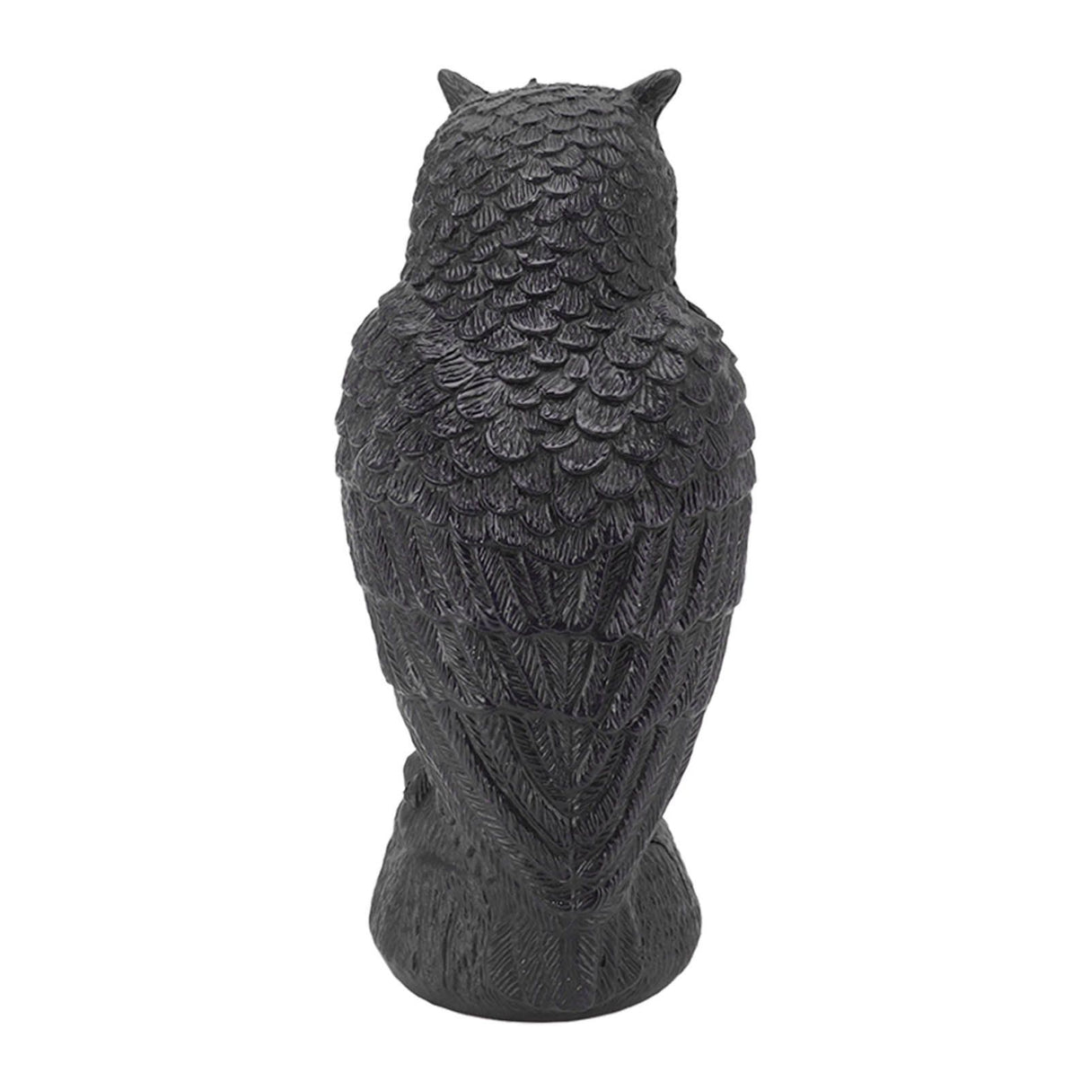 Owl Bird Deterrent Garden Plastic Red Eyes Owls to Keep Birds Away Fine Details Wear Resistant Owls to Keep Birds Away Cartoon Flaky Small Owl