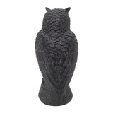 Owl Bird Deterrent Garden Plastic Red Eyes Owls to Keep Birds Away Fine Details Wear Resistant Owls to Keep Birds Away Cartoon Flaky Small Owl - Extra Image