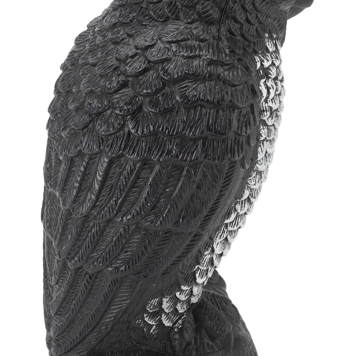 Owl Bird Deterrent Garden Plastic Red Eyes Owls to Keep Birds Away Fine Details Wear Resistant Owls to Keep Birds Away Cartoon Flaky Small Owl