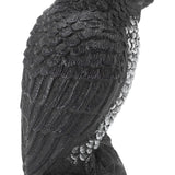 Owl Bird Deterrent Garden Plastic Red Eyes Owls to Keep Birds Away Fine Details Wear Resistant Owls to Keep Birds Away Cartoon Flaky Small Owl