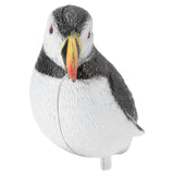 Seabird Figurine Lifelike Vivid Hand Carved Plastic Seabird Sculpture Outdoor Garden Patio Home Decoration - Side View