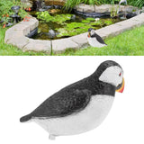 Seabird Figurine Lifelike Vivid Hand Carved Plastic Seabird Sculpture Outdoor Garden Patio Home Decoration