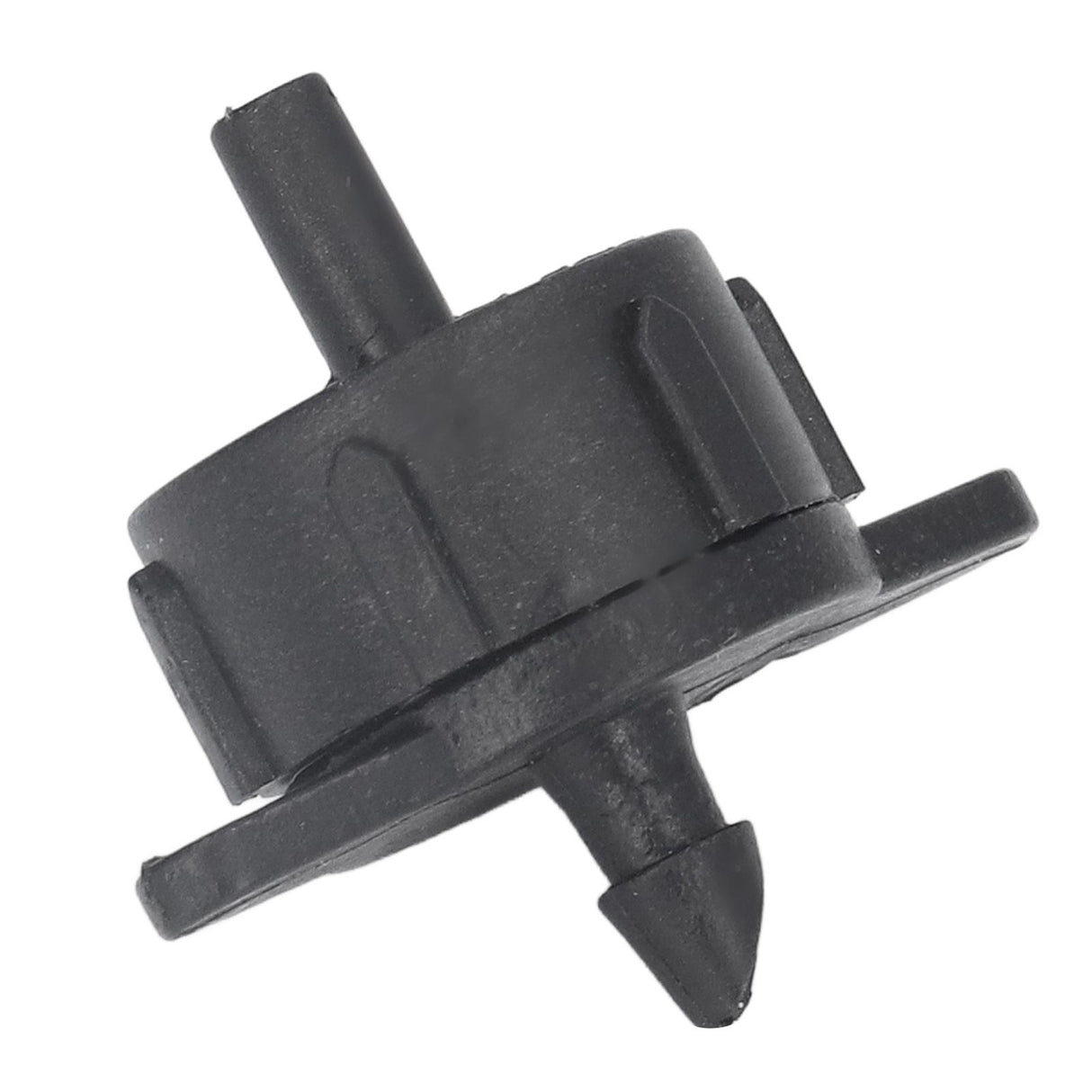 100pcs Drip Emitter 4mm Pressure Compensation Uniform Flowing PP Irrigation Watering Dripper Emitter for Large Terrain 4L Black