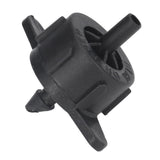 100pcs Drip Emitter 4mm Pressure Compensation Uniform Flowing PP Irrigation Watering Dripper Emitter for Large Terrain 4L Black - Extra Image