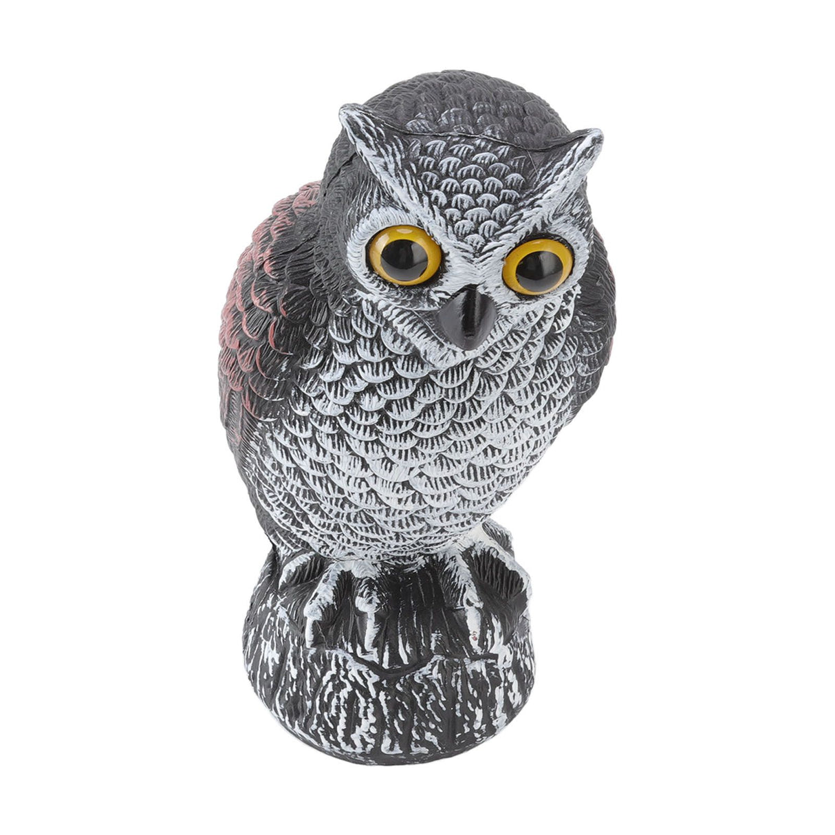 Owl Bird Deterrent Garden Plastic Owls to Keep Birds Away Waterproof Sunscreen Owl to Scare Birds Away Fake Owl for Birds