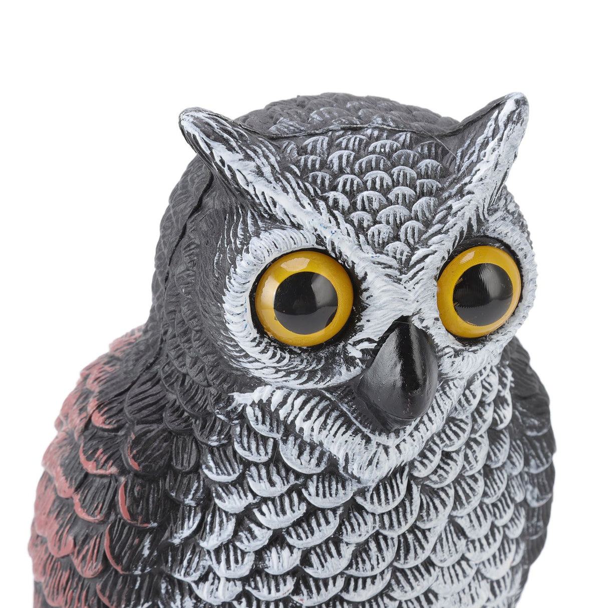 Owl Bird Deterrent Garden Plastic Owls to Keep Birds Away Waterproof Sunscreen Owl to Scare Birds Away Fake Owl for Birds