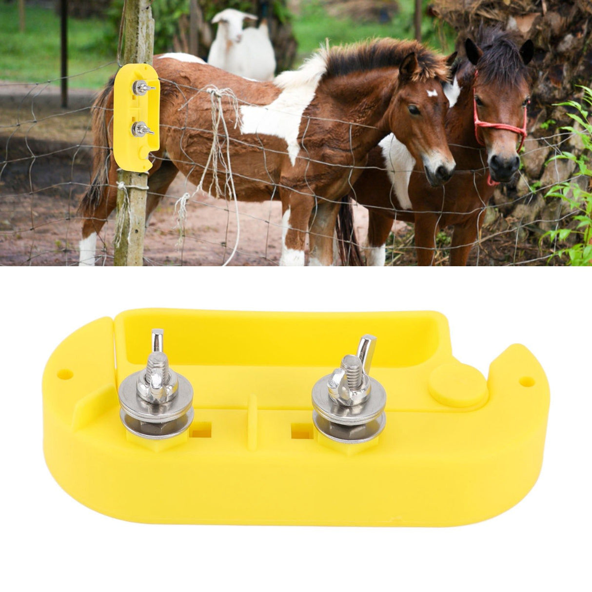 Electric Fence Cut Off Switch Portable Plastic Fence Wire Tensioner for Livestock Farm