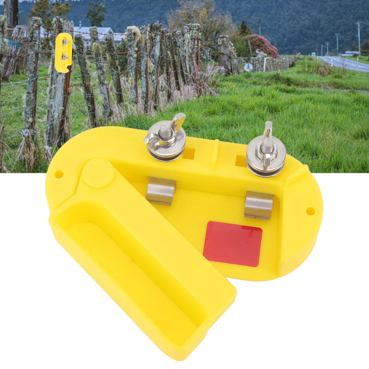 Electric Fence Cut Off Switch Portable Plastic Fence Wire Tensioner for Livestock Farm