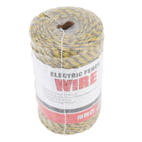 Electric Fence Polywire 6 Strand Stainless Steel 200M Poly Wire for Farm Protection MLD‑040C - Front View