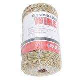 Electric Fence Polywire 6 Strand Stainless Steel 200M Poly Wire for Farm Protection MLD‑040C