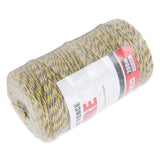 Electric Fence Polywire 6 Strand Stainless Steel 200M Poly Wire for Farm Protection MLD‑040C