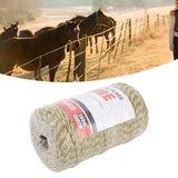 Electric Fence Polywire 6 Strand Stainless Steel 200M Poly Wire for Farm Protection MLD‑040C