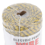 Electric Fence Polywire 6 Strand Stainless Steel 200M Poly Wire for Farm Protection MLD‑040C