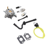 Chainsaw Carburetor Metal Easy Installation Replacement Carburetor for Stihl MS192T MS192TC Chainsaws - 45-Degree Angle