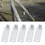 5Pcs Fence Wire Twist Tool for T Post Clips Steel Barb Fencing Agricultural Repair Hardware