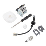 Leaf Blower Carburetor Kit Gasket Primer Bulb Cover Fuel Line Assembly Filter A021003660 for PB 250