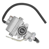 PZ16 Carburetor Replacement for PZ16 for 50cc To 110cc Pit Bike Aluminum Perfect Replacement 20mm Carburetor - Top-Down View