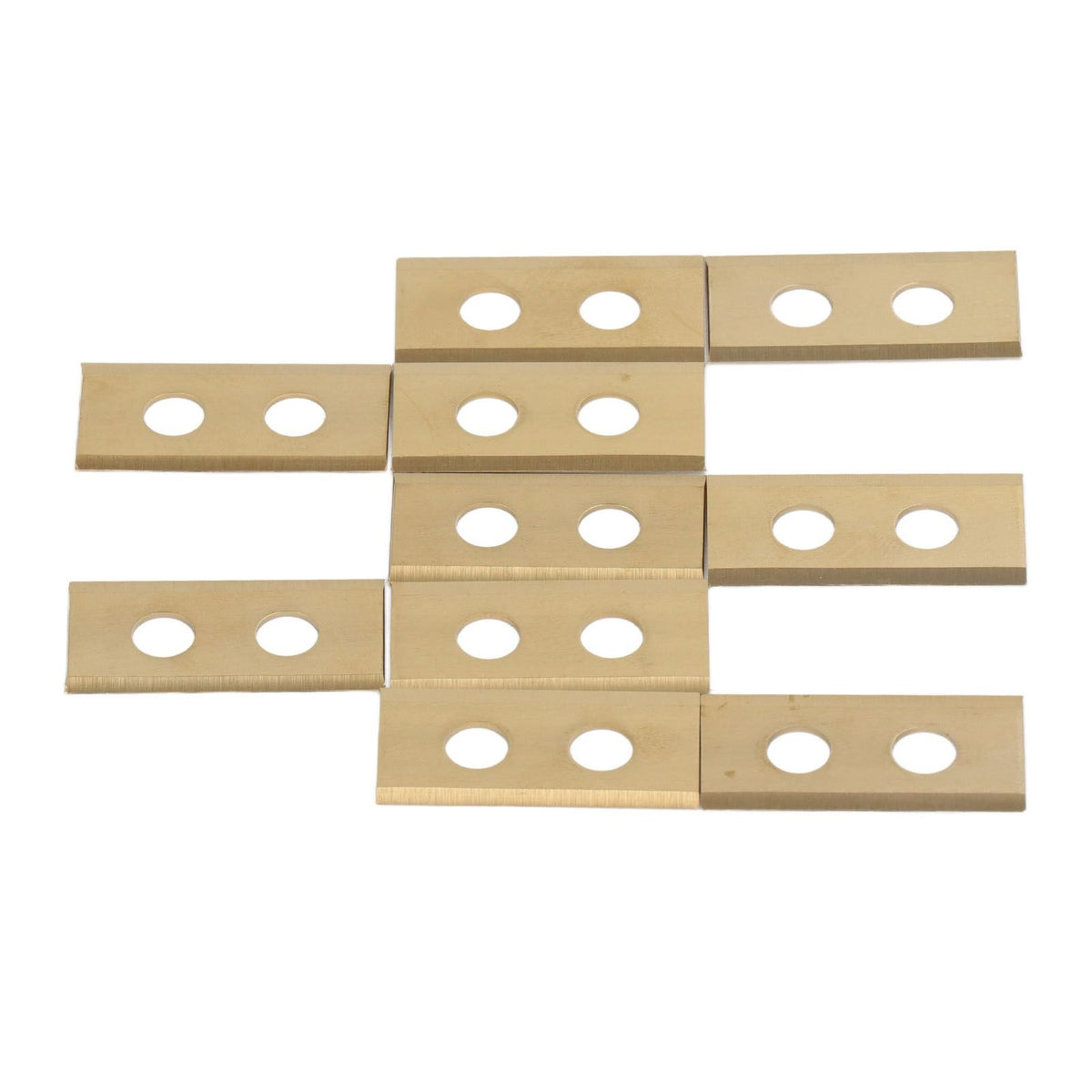 30PCS Lawn Mower Endurance Blade Set Stainless Steel Titanium Blades for Worx Landroid Robotic Lawn Mower