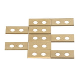 30PCS Lawn Mower Endurance Blade Set Stainless Steel Titanium Blades for Worx Landroid Robotic Lawn Mower