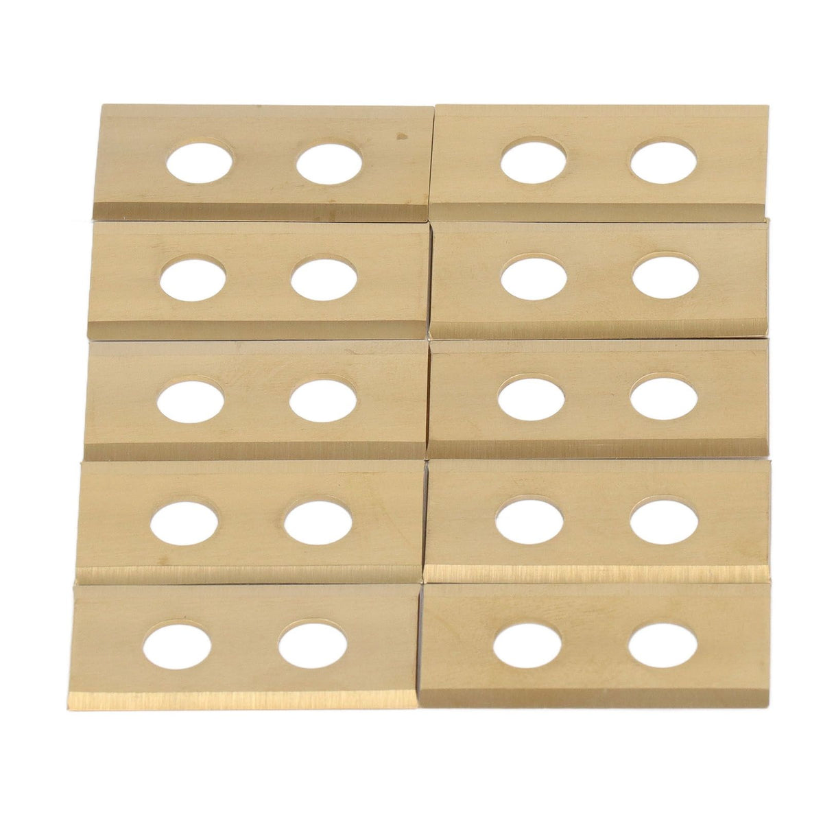 30PCS Lawn Mower Endurance Blade Set Stainless Steel Titanium Blades for Worx Landroid Robotic Lawn Mower