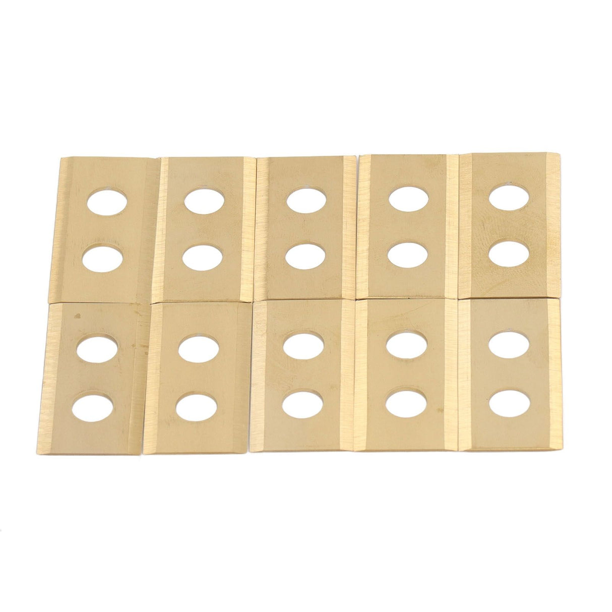 30PCS Lawn Mower Endurance Blade Set Stainless Steel Titanium Blades for Worx Landroid Robotic Lawn Mower