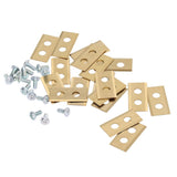30PCS Lawn Mower Endurance Blade Set Stainless Steel Titanium Blades for Worx Landroid Robotic Lawn Mower