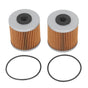 2pcs Hydraulic Transmission Filter Kit with O Rings Garden Tools Accessory for Hydro Gear 71943 21548300