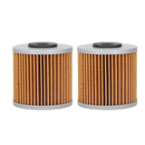 2pcs Hydraulic Transmission Filter Kit with O Rings Garden Tools Accessory for Hydro Gear 71943 21548300 - Rear View