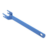 Electric Fence Strainer Handle Steel Fence Tightener Tool for Husbandry Pasture Fence 28.4x4.5x3cm/11.18x1.77x1.18in - Front View