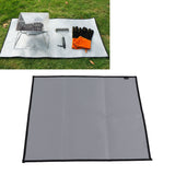 Outdoor Camping Fireproof Cloth Cookout BBQ Insulation Pad Flame Retardant High Temperature Resistant Blanket L