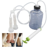 Manual Milking Machine 3000ml Effort Saving Operation Strong Durable PEC Portable Milking Kit for Home Milking Manual 3L for Cow - Extra Image