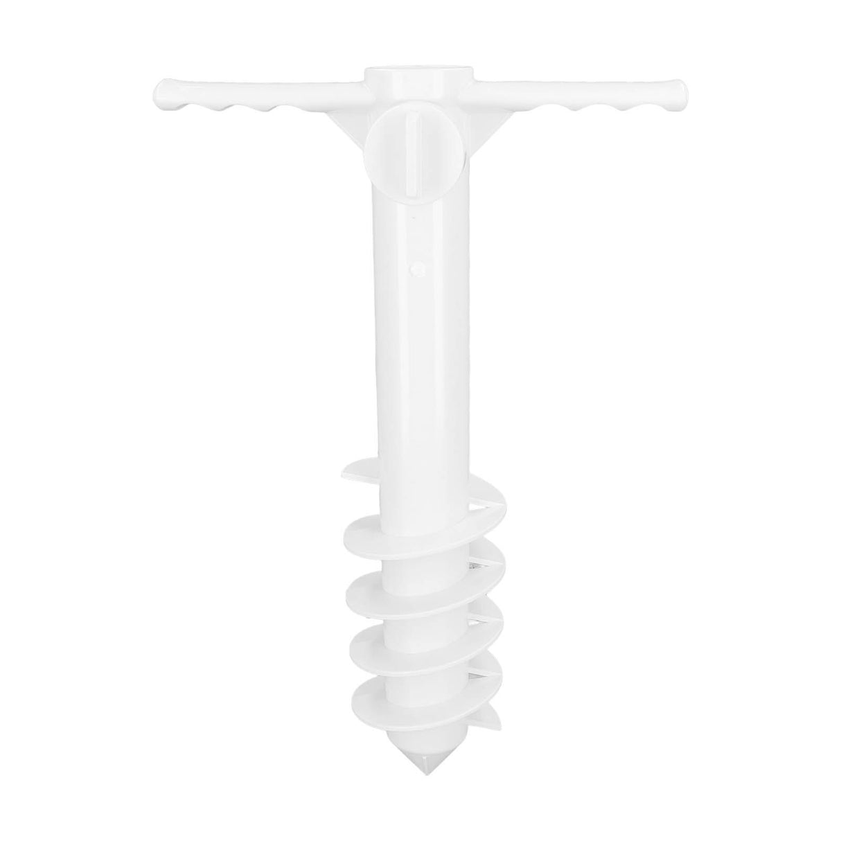 Beach Umbrella Sand Anchor Multifunction Safe Umbrella Holder Stand with 5 Spiral Screw for Beach Lawn Water Park