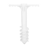 Beach Umbrella Sand Anchor Multifunction Safe Umbrella Holder Stand with 5 Spiral Screw for Beach Lawn Water Park