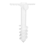 Beach Umbrella Sand Anchor Multifunction Safe Umbrella Holder Stand with 5 Spiral Screw for Beach Lawn Water Park