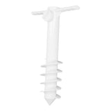 Beach Umbrella Sand Anchor Multifunction Safe Umbrella Holder Stand with 5 Spiral Screw for Beach Lawn Water Park - Close-Up Angle