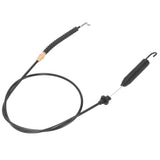 Deck Engagement Cable with Spring for MTD 700 Series Lawn Mower Tractors 74604173D 74604173E 74605140 - 45-Degree Angle