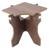 Outdoor Camping Bucket Rack MDF Cup Hanging Design Folding Portable Storage Rack for Hiking Picnics
