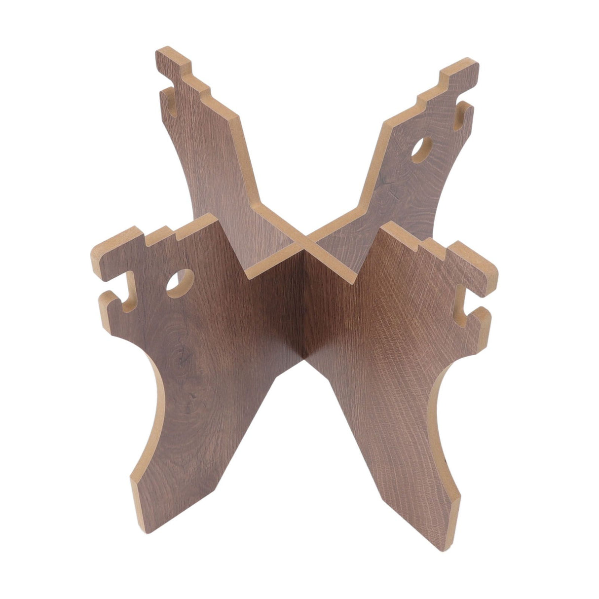 Outdoor Camping Bucket Rack MDF Cup Hanging Design Folding Portable Storage Rack for Hiking Picnics