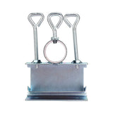 Sun Umbrella Mounting Clip Iron Parasol Fixing Clip Clamp Truck Umbrella Stand Clip for Balcony Railing